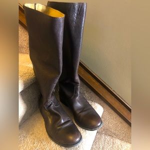 Frye authentic leather boots size 8